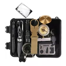 Minikit De Supervivencia Militar Para Viajes Al Aire Libre