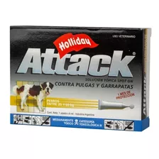 Antipulgas Y Garrapatas Attack Para Perros De Mayores 35 Kg