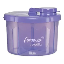 Dosificador De Leche Evenflo 5716 Advanced 4 Compartimentos Color Violeta