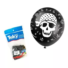 Globo Piratas 12 Halloween X 12u