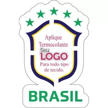 10 Patches Personalizados Tag Termocolante Adesivo Logos 8cm