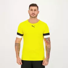 Camiseta Puma Teamrise Amarela