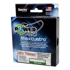 Power Pro Maxcuatro Spectra Trenzado Línea 150yds/65lb Moss-