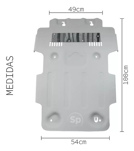 Skid Plate Trd Pro Toyota Tundra 2022 Al 2024 Foto 6