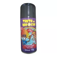 Tinta Spray Temporária Cabelo/barba Lavável- Cor Preto 120ml