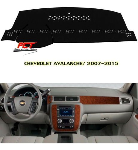 Cubre Tablero Chevrolet Avalanche 2007 2009 2012 2013 2015  Foto 5