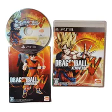 Dragon Ball Xenovserse Japonés Para Ps3 En Idioma Japones