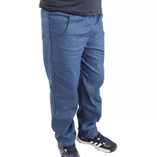 Calça Em Jeans Amaciado Uniforme De Trabalho. Envio Imediato