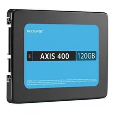 Ssd Multilaser 2,5 Pol. 120gb Axis Gravação 400 Mb/s - Ss101 Cor Preto