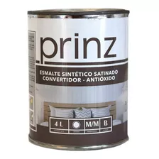 Pintura Esmalte Sintetico Satinado Blanco X 4lts Prinz - Prestigio