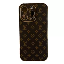 Funda Para iPhone Case De Lujo Cuero Elegante Lv