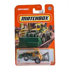 Miniatura Matchbox Mbx Backhoe Trator Mattel