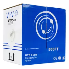 Cable Ethernet Cat5e A Granel De 500 Pies Cable-v002 Ca...