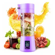 Botella Violeta Portátil Mini Blender Mixer Juice Usb