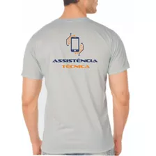 Camiseta Assistência Técnica Uniforme Trabalho Celular