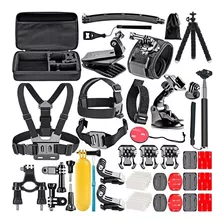 Kit De 50 Accesorios Gopro Hero 2 3 4 5 6 7 8 9 10