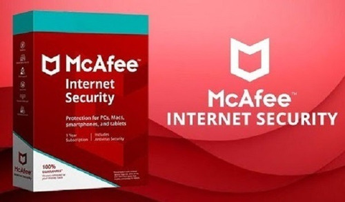 Mcafee Internet Security Original 2020 - 3 Equipos X 1  Año 