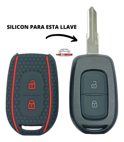 Silicn Funda Llave Renault Logan Oroch Duster Kwid Sandero  Foto 2