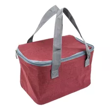 Bolso Lunchera Térmica Conservadora Roja 3.5 Litros