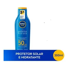 Protetor Solar Corporal Nivea Sun Protec Hidrata Fps50 200ml