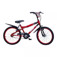 Bicicleta Infantil Bmx Ranger Monark Aro 20 Vermelha Cor Preto Com Vermelho