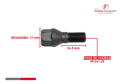 Birlo Rueda Trasera Para Peugeot 207 Compact 2007 2008 2009 Foto 2