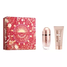 Kit Carolina Herrera 212 Vip Rose - Edp 80ml + Body Lotion