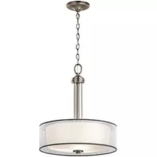 Kichler 43153ap Colgante Tallie, Incandescente De 3 Luces, 3