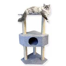 Arranhador Gato Infinity Grande Premium Cor Cinza