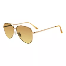 Lentes De Sol Steve Madden Outlook X17092 Color Dorado