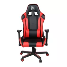 Silla Gamer Känguru K-gx2 Alfa Negra - Rojo 