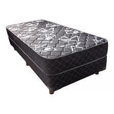 Sommier Europea Doblemar Balance 1 1/2 Plaza De 190cmx90cm Negro