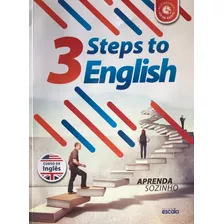 3 Steps To English - Aprenda Sozinho - Com Cd - Novo Lacrado