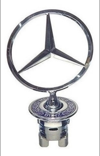 Emblema Cofre Compatible Mercedes Benz Cromo Foto 2