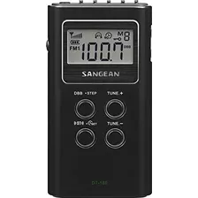 Sangean Dt-180 De Radio Am / Fm De Bolsillo