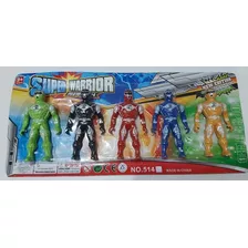 Muñecos Power Rangers Simil X 5 Oferta!!! En Belgrano 