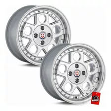 Par De Rodas Racing Weld Hre Aro 15x7 Furaçao 4x100