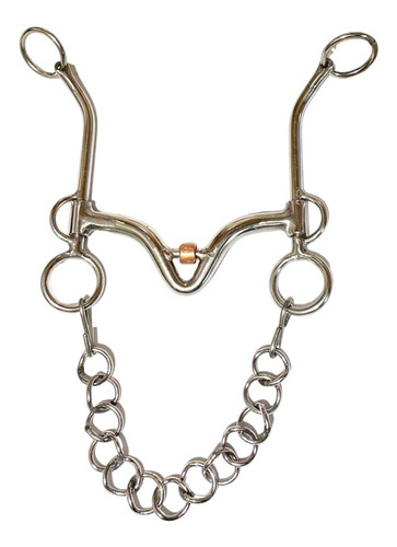 Bocado Inox Pecho De Paloma Coscoja Cobre P/13 - Imagen 1