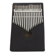 Calimba Mbira Portátil De Bolsillo De 17 Notas, Negro