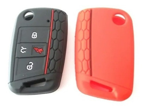 Funda Llave Jetta Tiguan Polo Beetle Vw Mk7 Silicon Protecto Foto 2