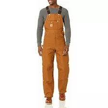 Carhartt R41 Peto Con Cierre Y Forro Para Hombre, Marrón,