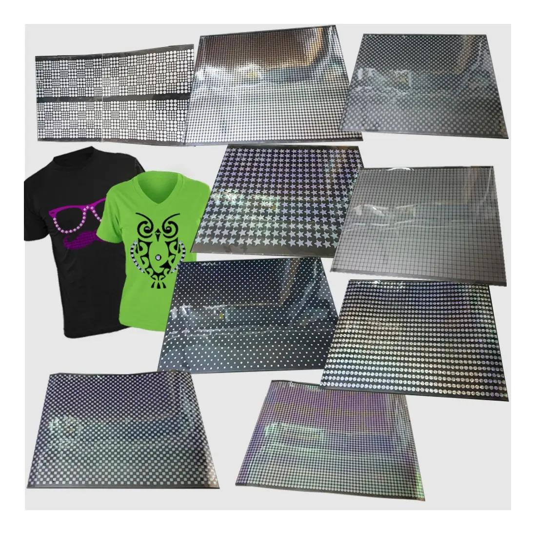 Vinilo Textil Decorativo Termotransferible En Hoja Moritzu