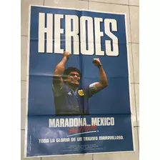 Afiche De Cine Original -heroes- Maradona- 