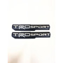 2 Emblemas Toyota Tacoma Tundra 4runner Trd Sport Negro Rojo