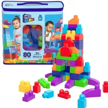 Mega Bloks Jogo De Construção 80 Blocos Dch63 Fisher Price