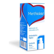 Merthiolate Antisséptico Tópico Spray 10mg Com 30ml