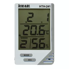 Termo-higrometro Hikari Hth241multi Funções 2 Temperaturas