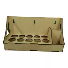 Caja Organizadora Pinturas Y 10 Pinturas Acrilicas Eq