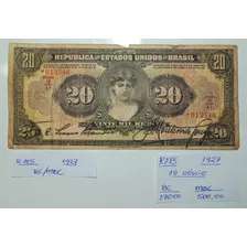 R.185 20 Mil Réis De 1927 Bc