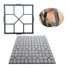 Forma Molde Piso Calçada Jardim C/manual -easy Piso Modelo B Forma Quadrada